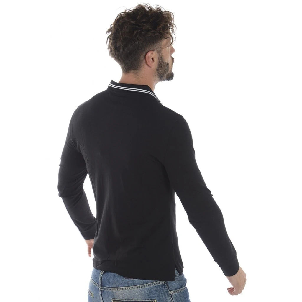 Emporio Armani Grey Polo Shirt