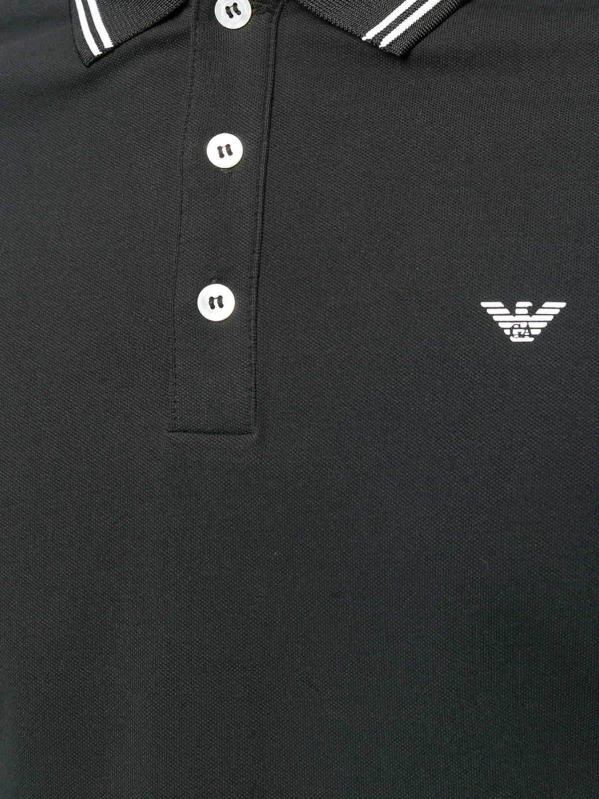 Emporio Armani Grey Polo Shirt