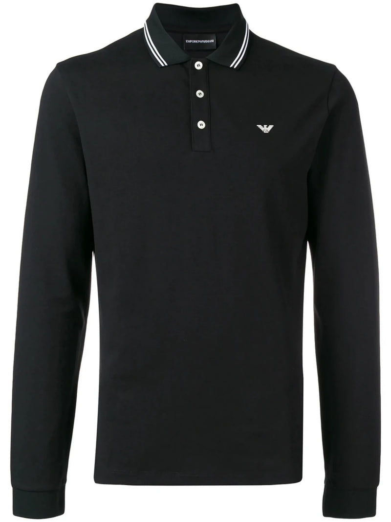 Emporio Armani Grey Polo Shirt