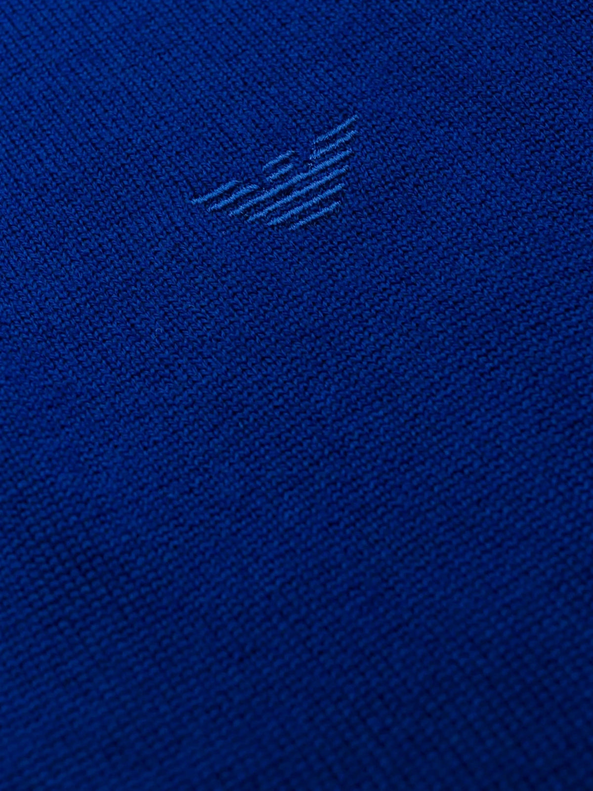 V-Neck Navy Blue Pullover