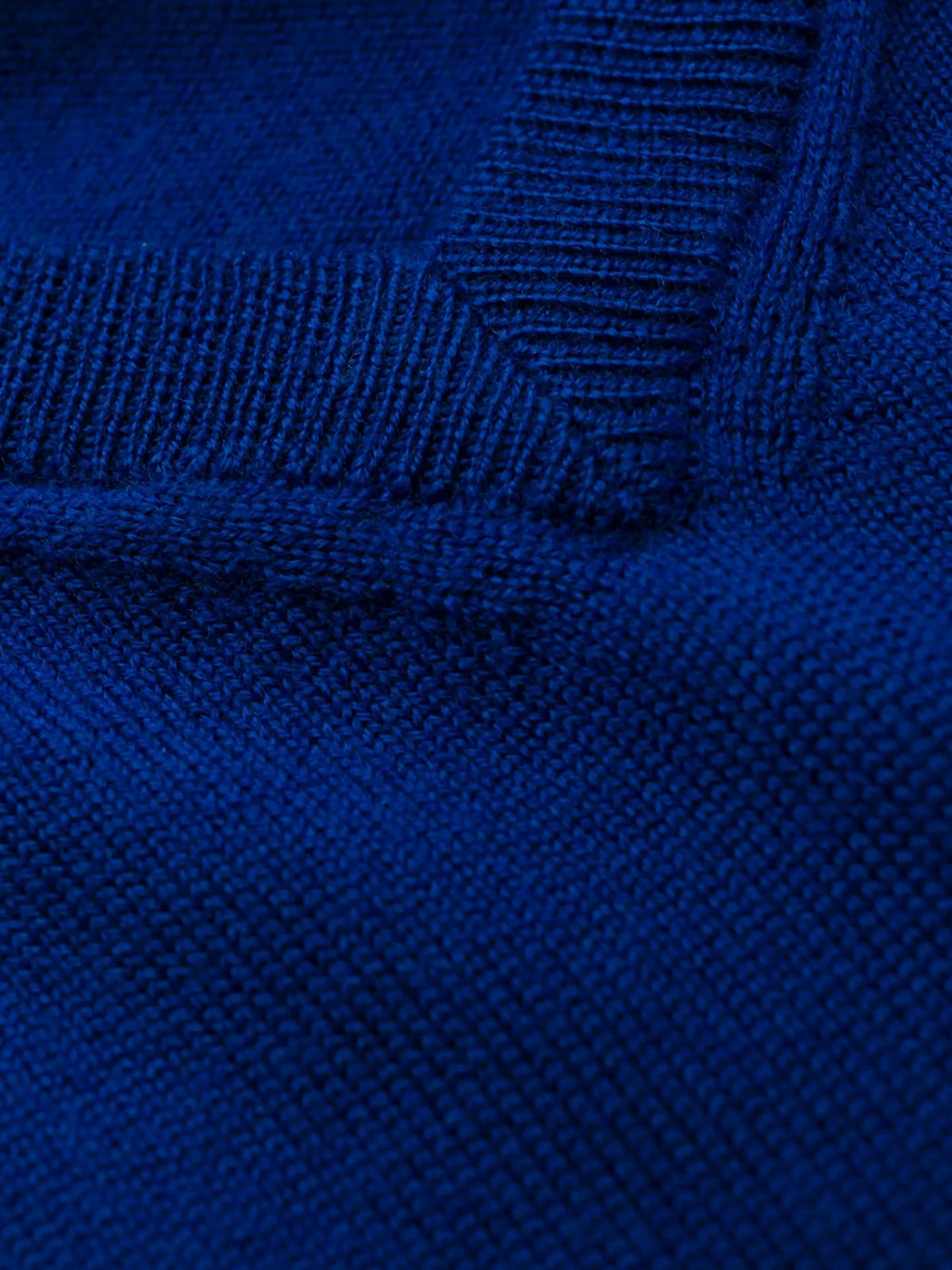 V-Neck Navy Blue Pullover