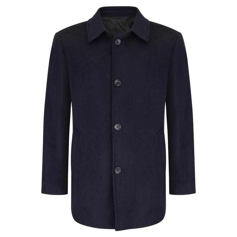 Branson Blue Tailored Coat