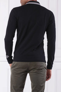Piquet Stretch Black Polo