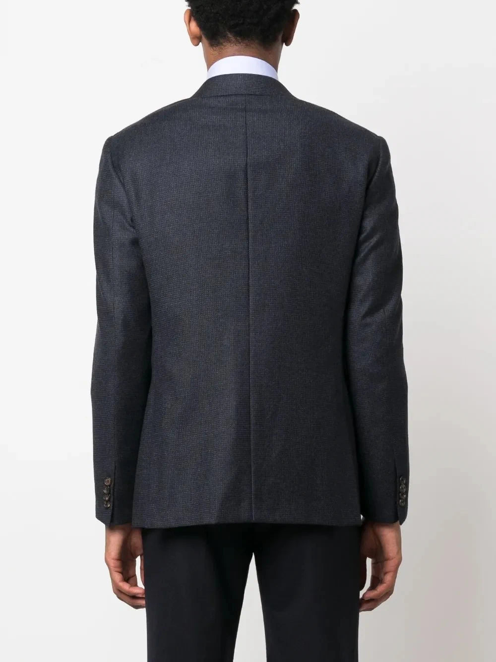 Tailored Blue Wool Jacket