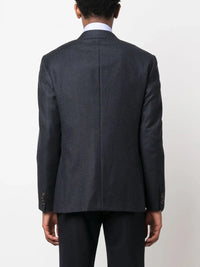 Tailored Blue Wool Jacket