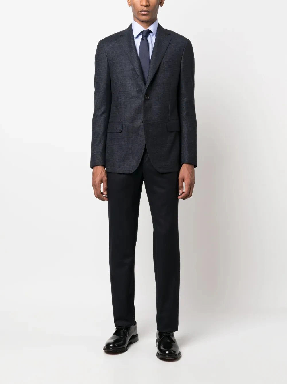 Tailored Blue Wool Jacket