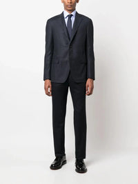 Tailored Blue Wool Jacket