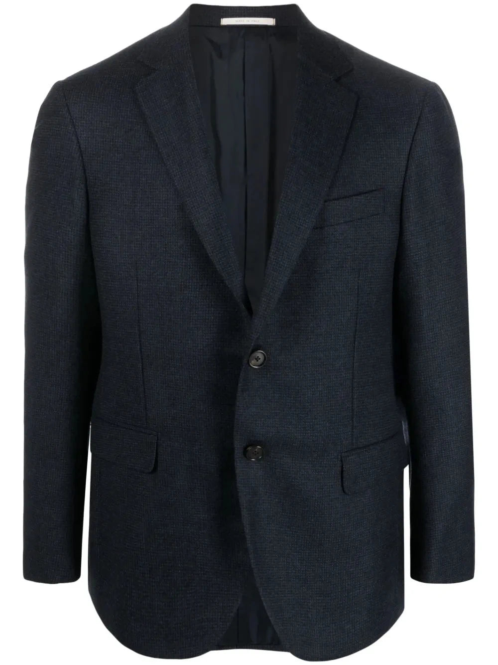 Tailored Blue Wool Jacket