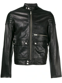 Leon Black Leather Jacket