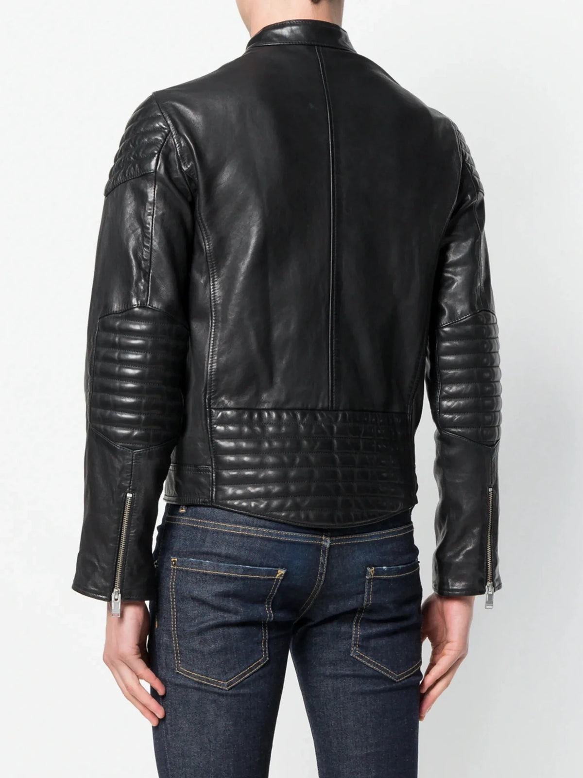 Leon Black Leather Jacket