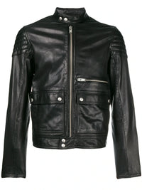 Leon Black Leather Jacket