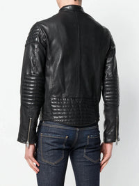 Leon Black Leather Jacket