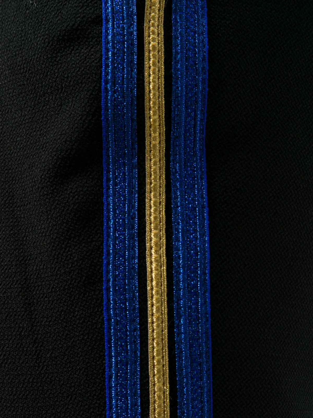 Side Stripe Black Leggings