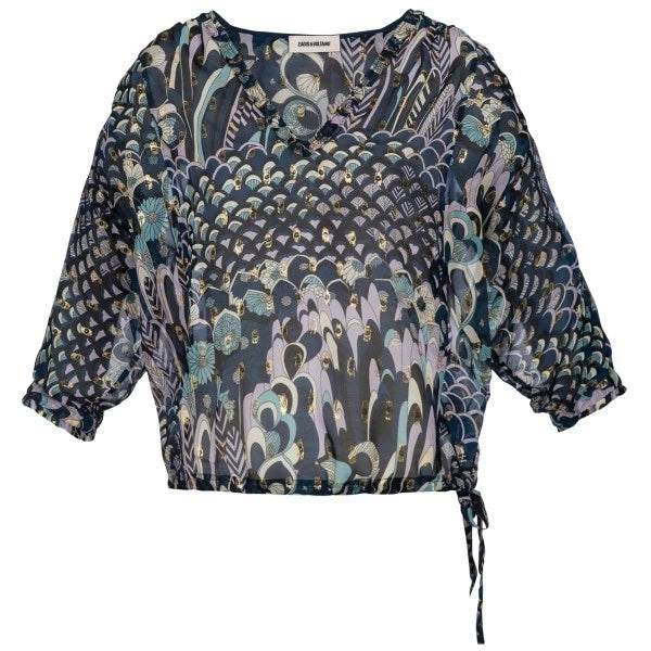 Terry Lurex Mari Blouse