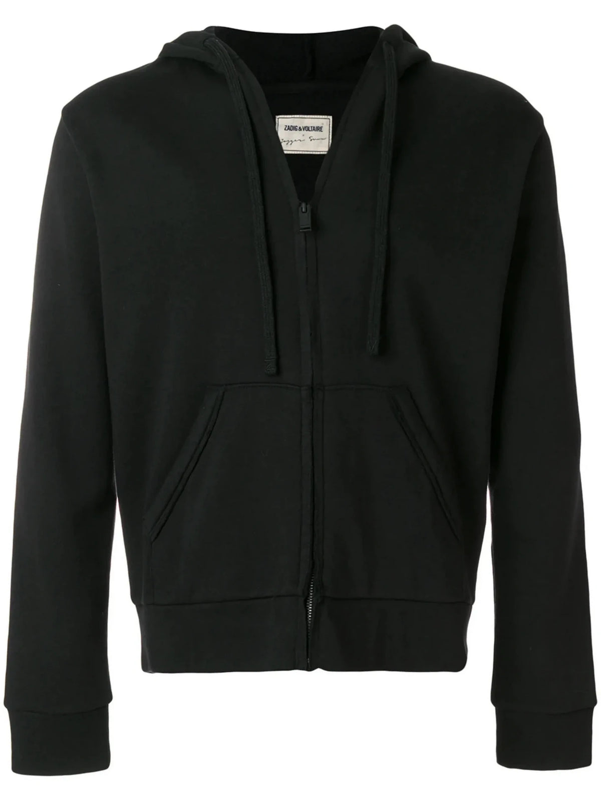 Evan Ross Black Zip Hoodie