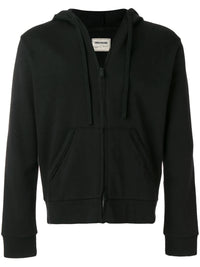 Evan Ross Black Zip Hoodie