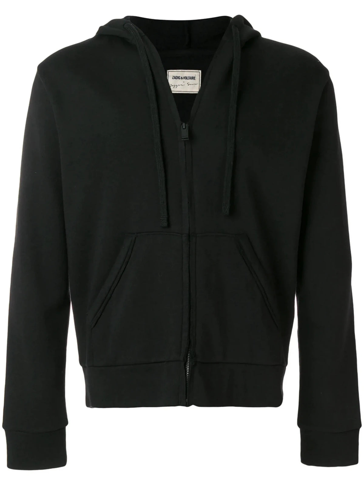 Evan Ross Black Zip Hoodie