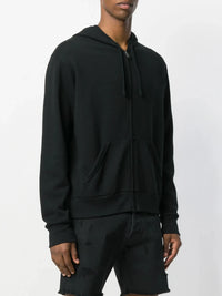 Evan Ross Black Zip Hoodie