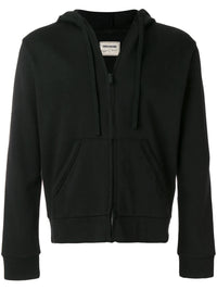 Evan Ross Black Zip Hoodie