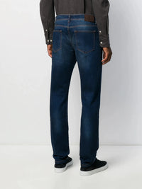 Stonewashed Blue Jeans