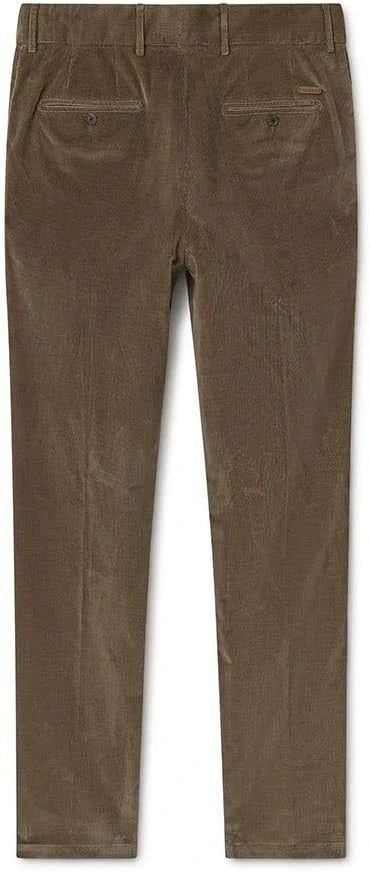 Corduroy Straight Brown Jeans