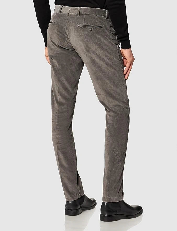 Corduroy Straight Brown Jeans