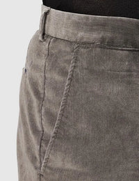 Corduroy Straight Brown Jeans