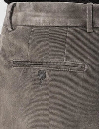 Corduroy Straight Brown Jeans