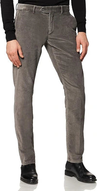 Corduroy Straight Brown Jeans