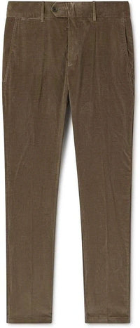 Corduroy Straight Brown Jeans