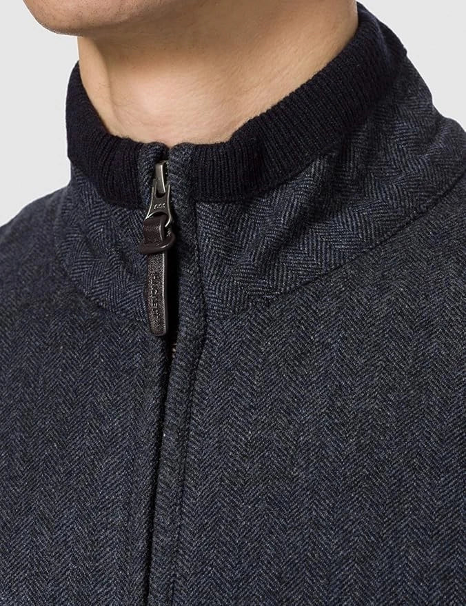 Fabric Front Grey Gilet