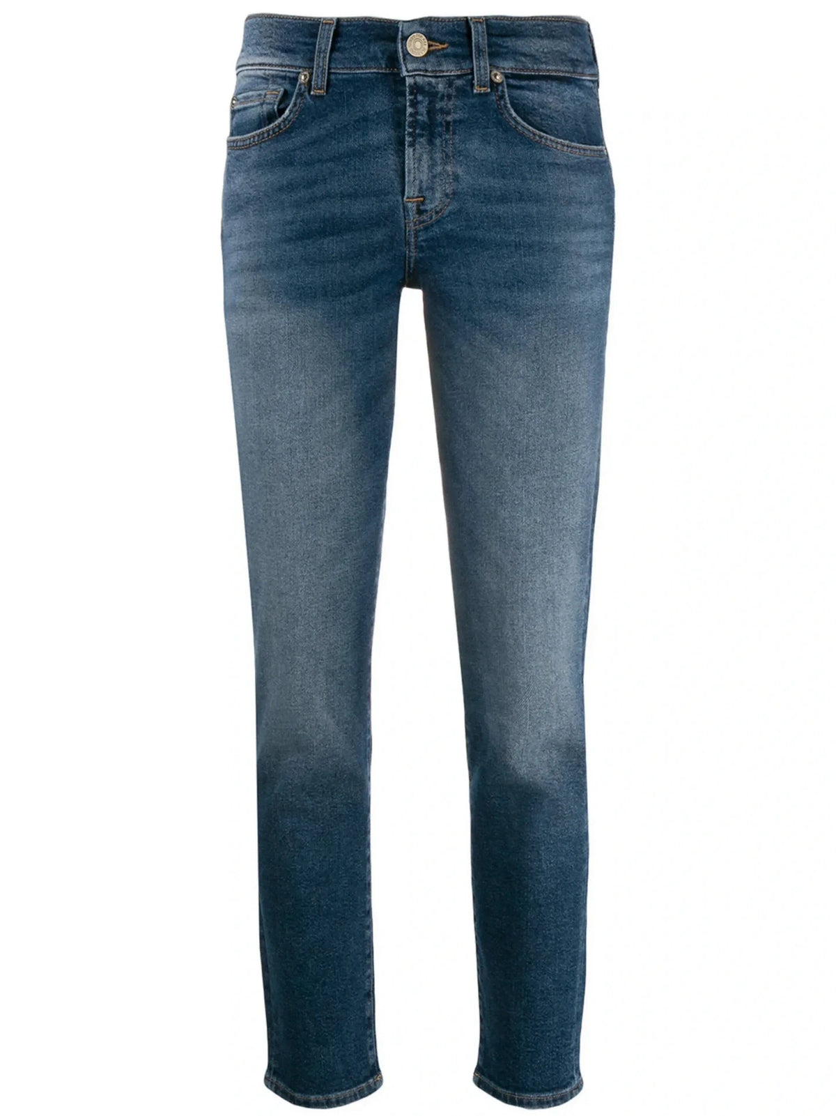 Mid Rise Roxanne Blue Jeans