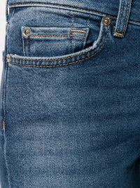 Mid Rise Roxanne Blue Jeans