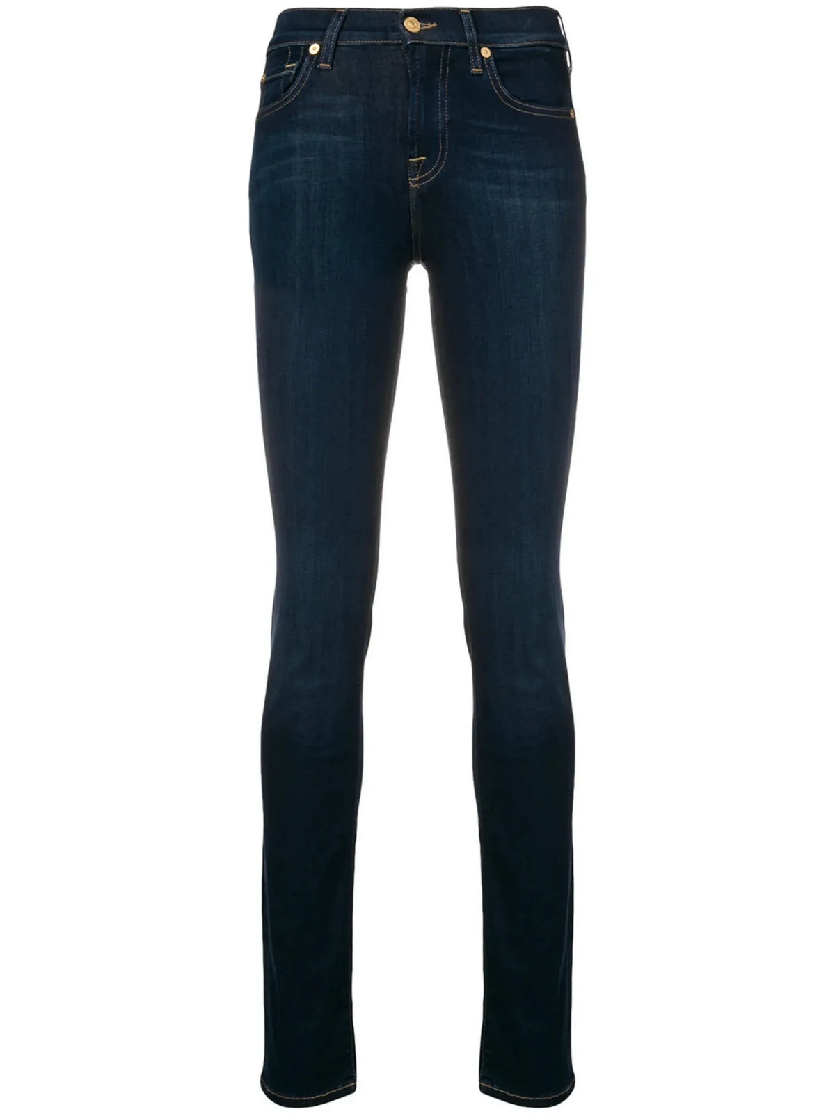 Mid Rise Roxanne Navy Blue Jeans