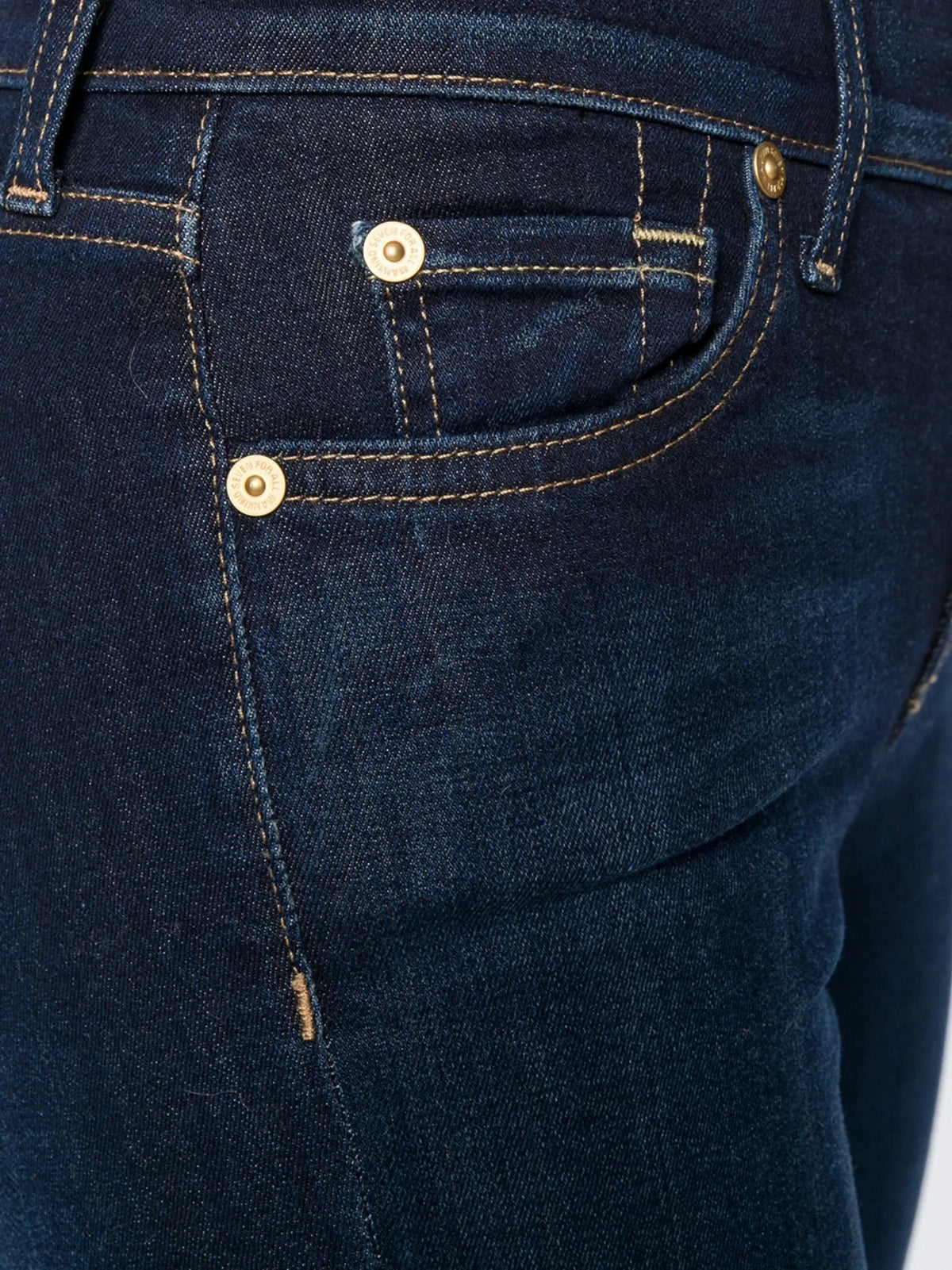 Mid Rise Roxanne Navy Blue Jeans