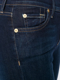 Mid Rise Roxanne Navy Blue Jeans