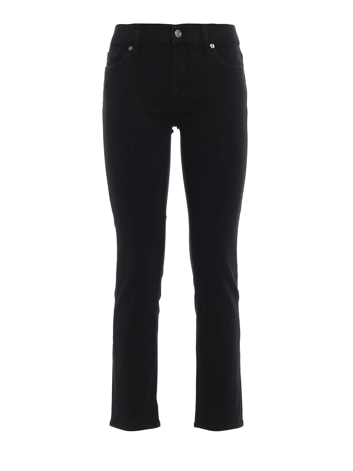 Mid Rise Roxanne Black Jeans