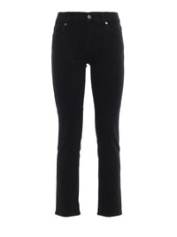 Mid Rise Roxanne Black Jeans