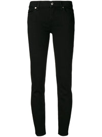 Mid Rise Roxanne Black Jeans