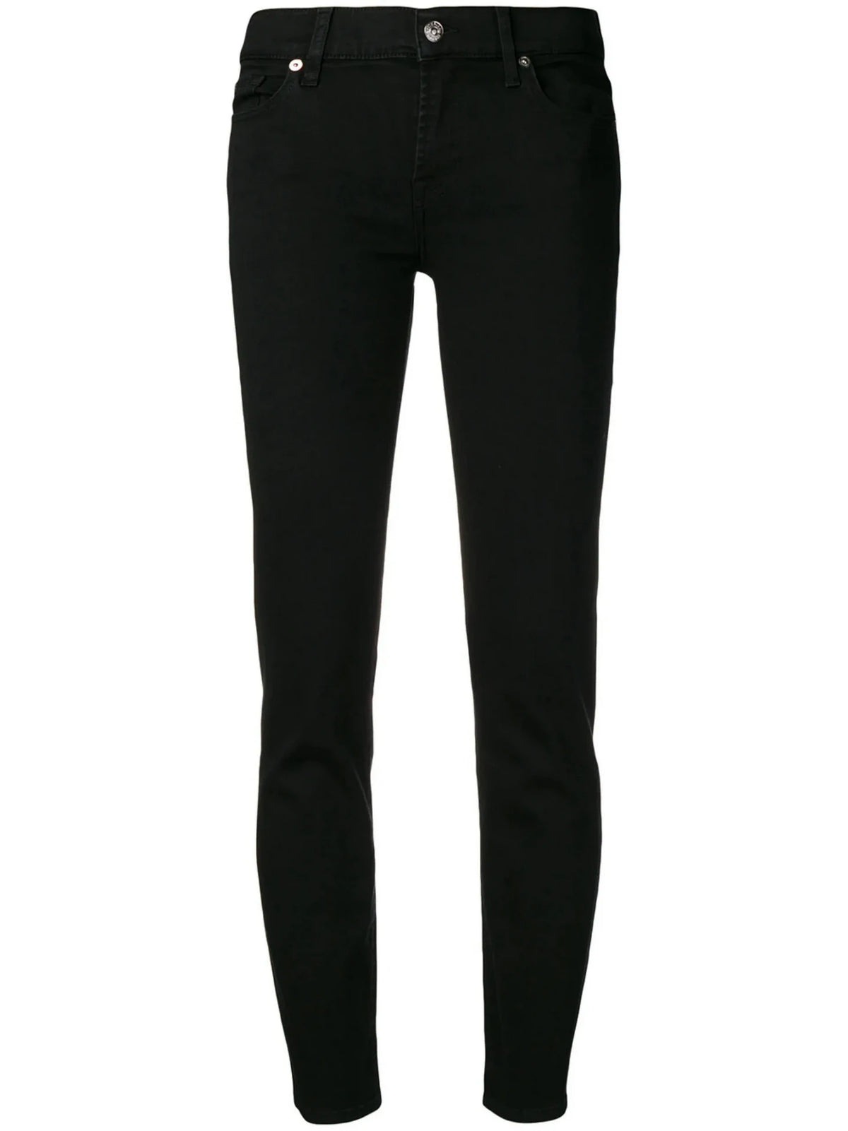Mid Rise Roxanne Black Jeans