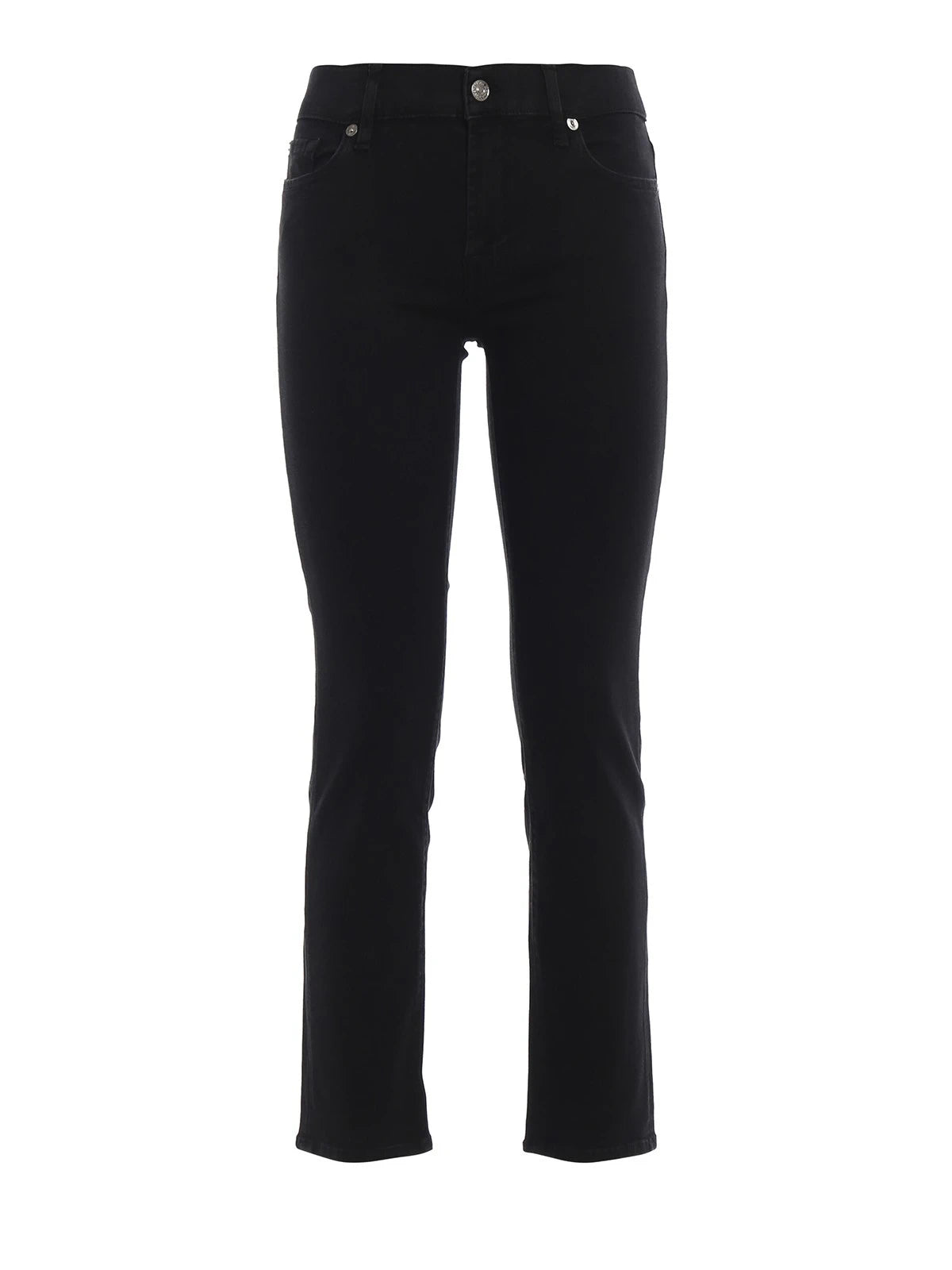 Mid Rise Roxanne Black Jeans