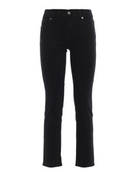 Mid Rise Roxanne Black Jeans