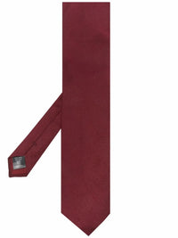 Pointed Silk Red Tie