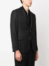 Brooch-Detail Black Blazer