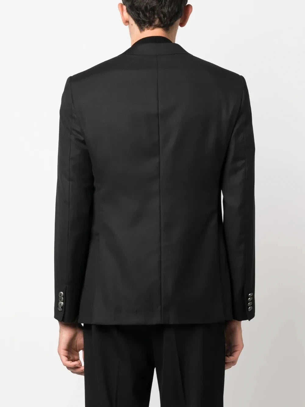 Brooch-Detail Black Blazer