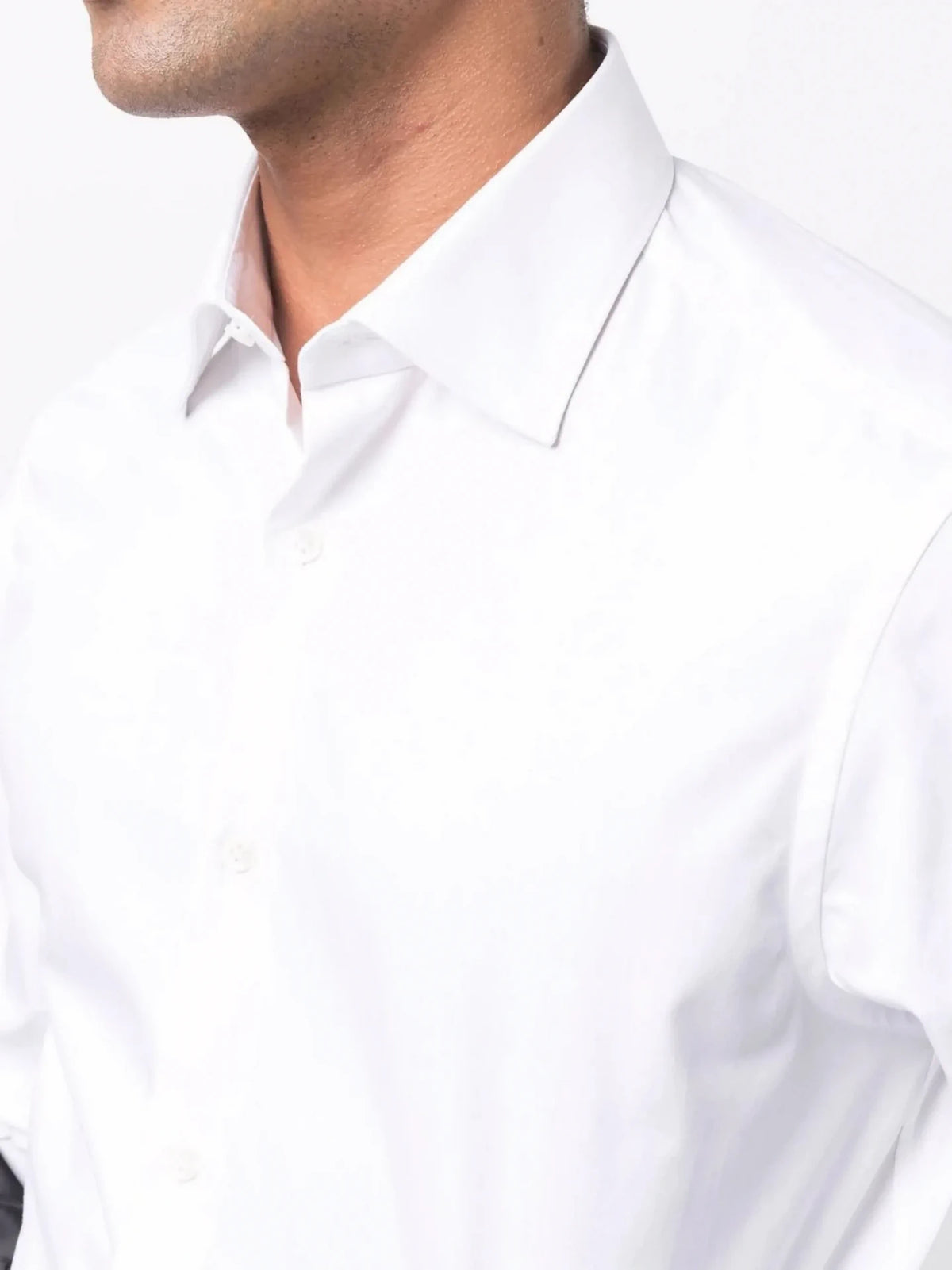 Button-Up White Shirt