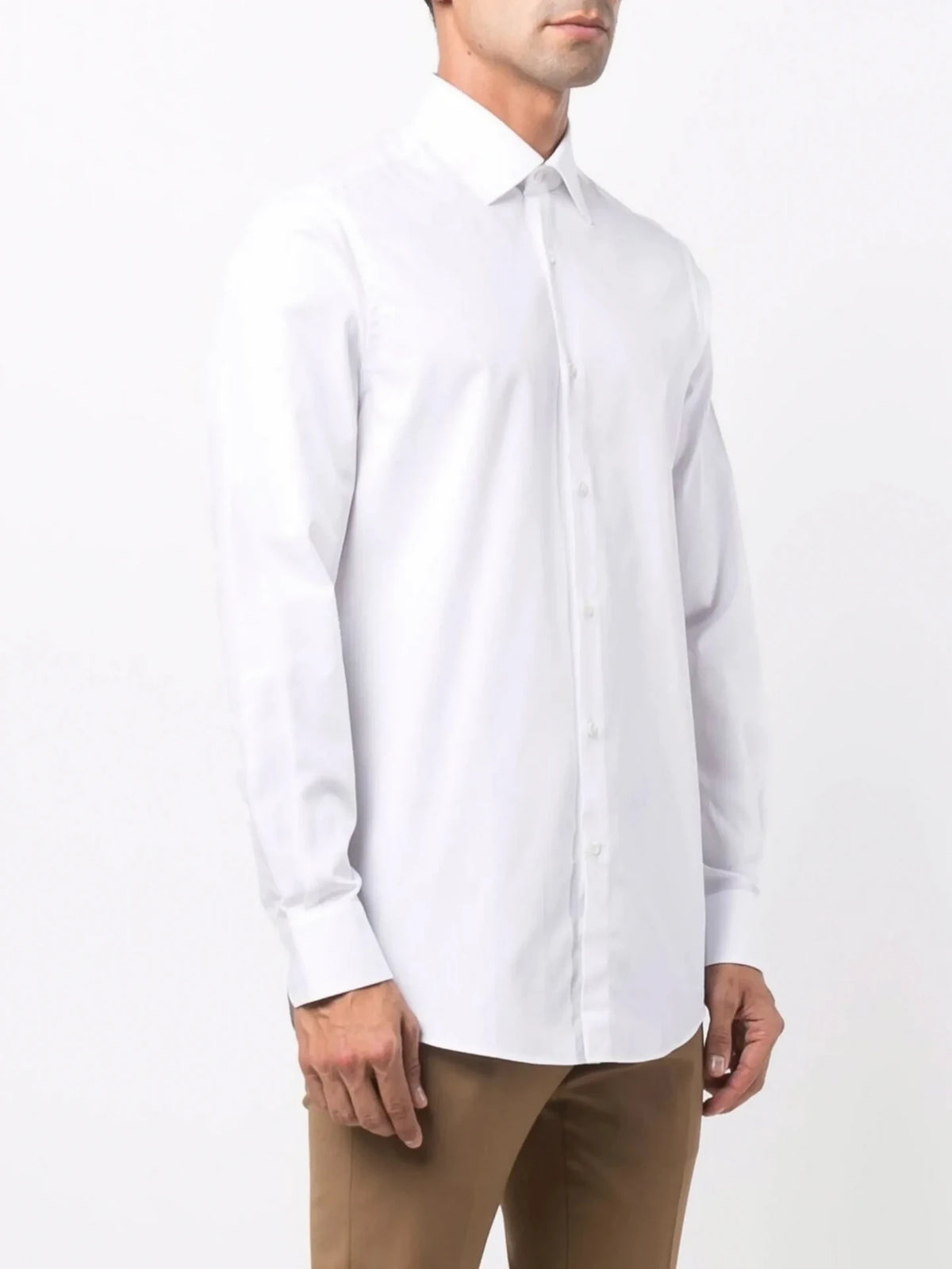 Button-Up White Shirt