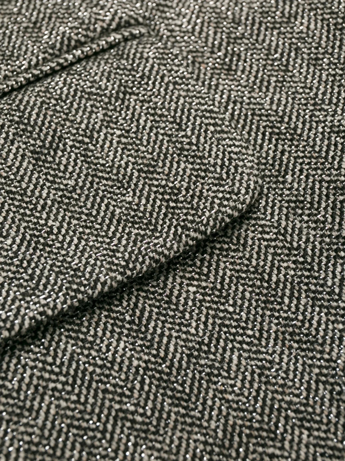 Rhinestone Cuff Silver Blazer