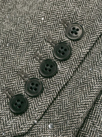 Rhinestone Cuff Silver Blazer