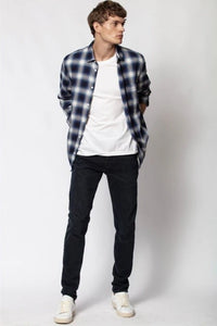 Stanael Blue Plaid Shirt